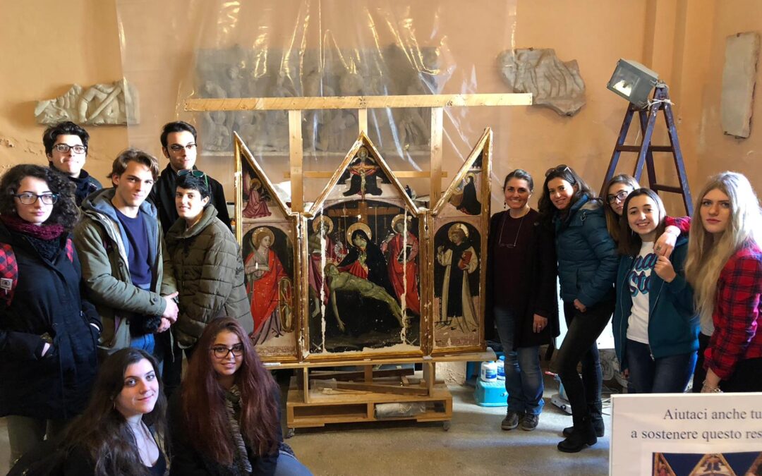 Sorrento / Museo Correale: il restauro della “Pietà”